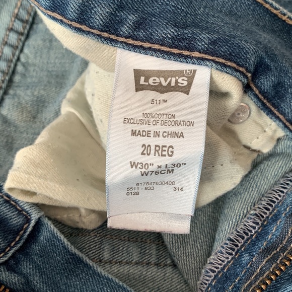 Levi’s 511 Slim 30x30 jeans 👖 (Reg 20) - Picture 6 of 7